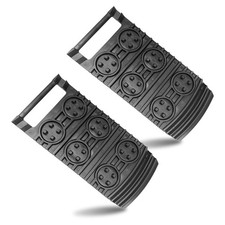 Portable Off-Road Traction Boards - Anti-Skid Pads for Ice, Mud, Snow & Sand (2P