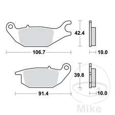 47299-kompatibel mit HONDA XL 125 V VARADERO 15 CV, 11 KW 2CIL. JC32A 9 BASTIDOR