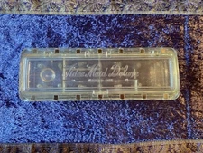 Vintage Tidee Maid Deluxe Plastic Thread Box w/ 14 Wooden Thread Spools