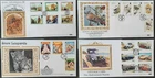 z(JER-231) JERSEY 1992 FDC set of (4) First Day BENHAM Covers (ALL pictured)
