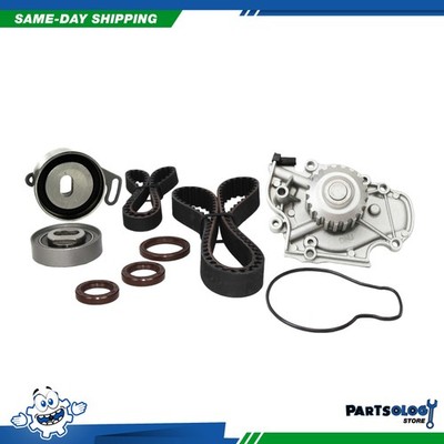 DNJ TBK214WP Timing Belt Kit Water Pump For 94-02 Acura Honda 2.2L SOHC 16v