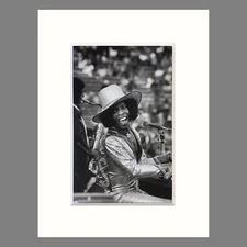 Sly Stone, 1978 - Jim Marshall Photo - 9 x 12 Conservation Matted Print