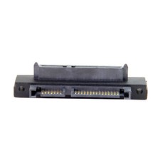 90 Degree Up Angled SATA 22Pin 7 15 Male to SATA 22Pin Female Extension Adapter