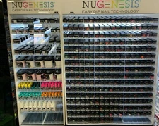 Nugenesis dip powder refill liquid 2 oz 4 oz 16 oz  jar Pink & white Like SNS 