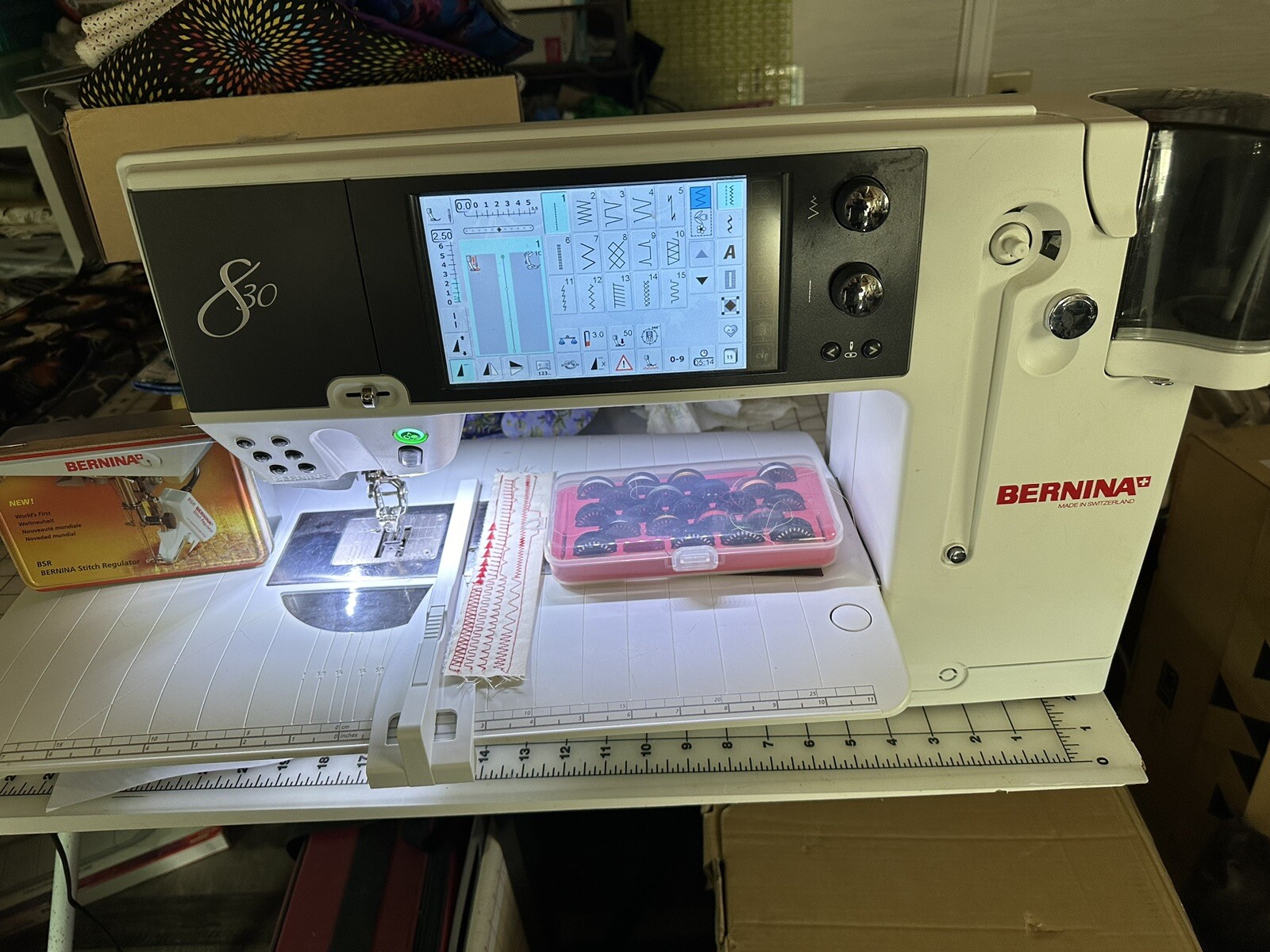 Bernina 830 sewing embroidery machine eBay