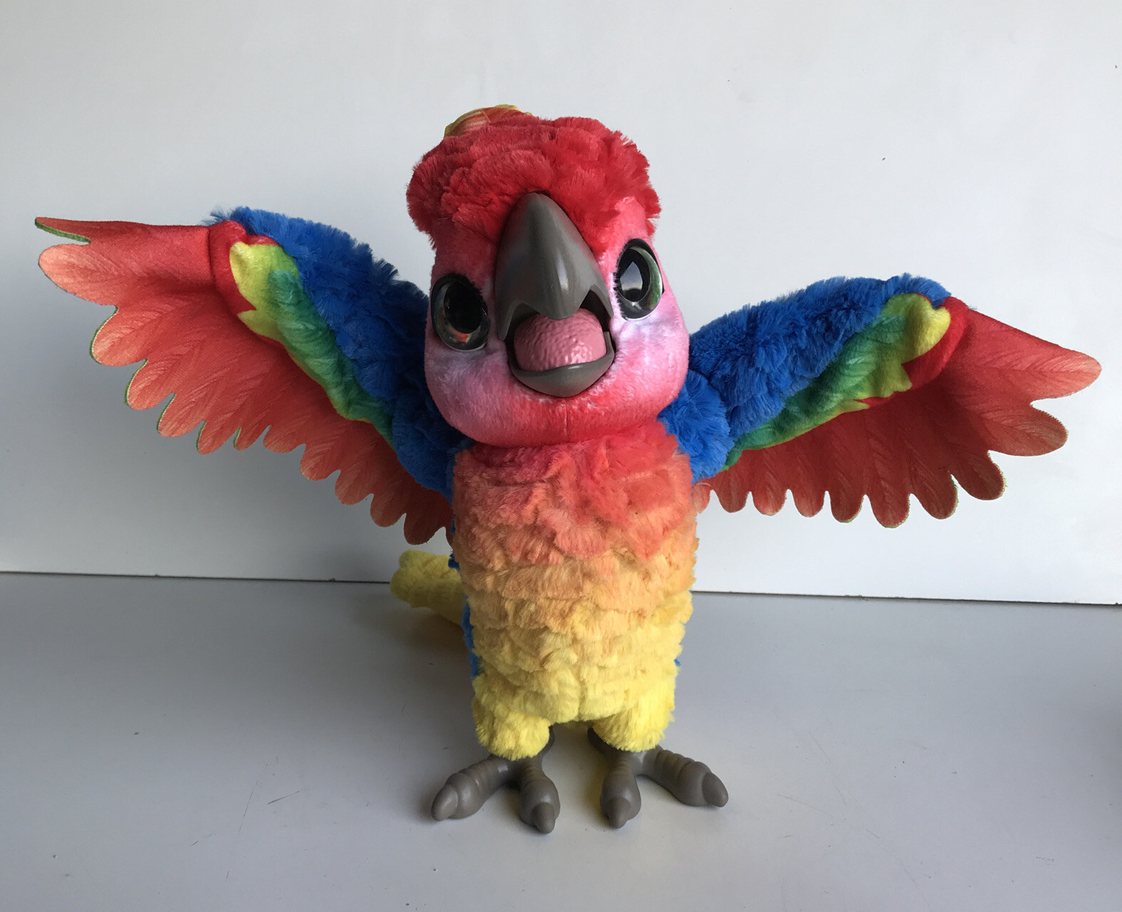 talking macaw toy