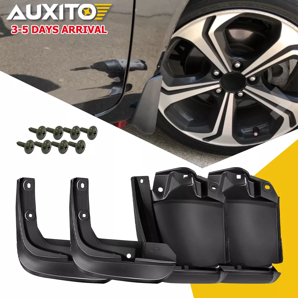4x Mud Flaps Splash Guards for Honda Civic 2012 2013 2014 2015