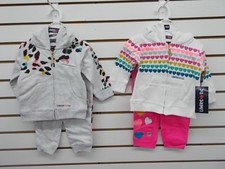 Infant Toddler Girls Limited Too 40- 42 2pc Assorted Sweatsuits Size 12m - 2T