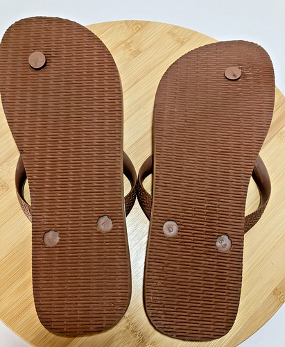HAVAIANAS Farm Women's Colorful Flip Flop Thong Sandals TROPICOOL SZ 11/12 - Picture 7 of 7