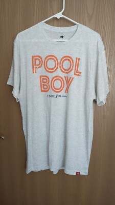 NWOT Lightweight Crewneck XL Lt Gray/Heather Pool Boy SS Sportiqe T-shirt
