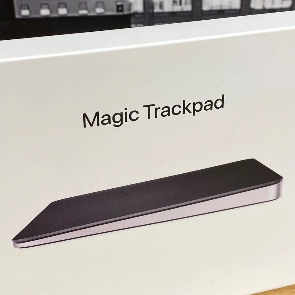 Apple Magic Trackpad 4 Black USB-C Bluetooth Touchpad Mouse A3120 100% Original - Image 3 of 4