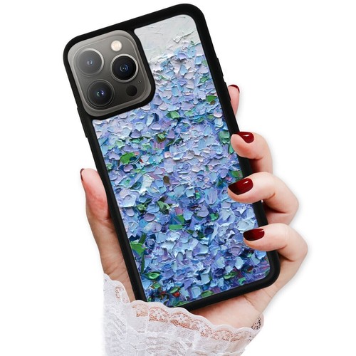 Plastic TPU Cover For iPhone SE XS XR Max 5 6 7 8 Plus Nantucket Hydrangeas blue - Picture 17 of 25