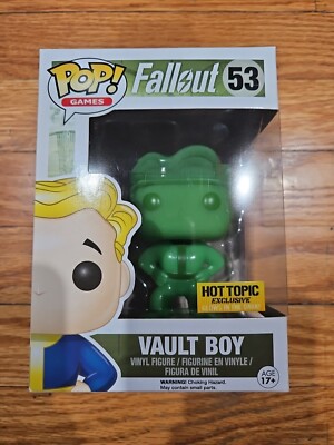 Funko POP! Vault Boy #53 - Fallout - Hot Topic Exclusive - GLOWS IN THE DARK