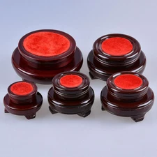 Wooden Stand For Crystal Ball Holder Glass Sphere Wood Base 50-200MM