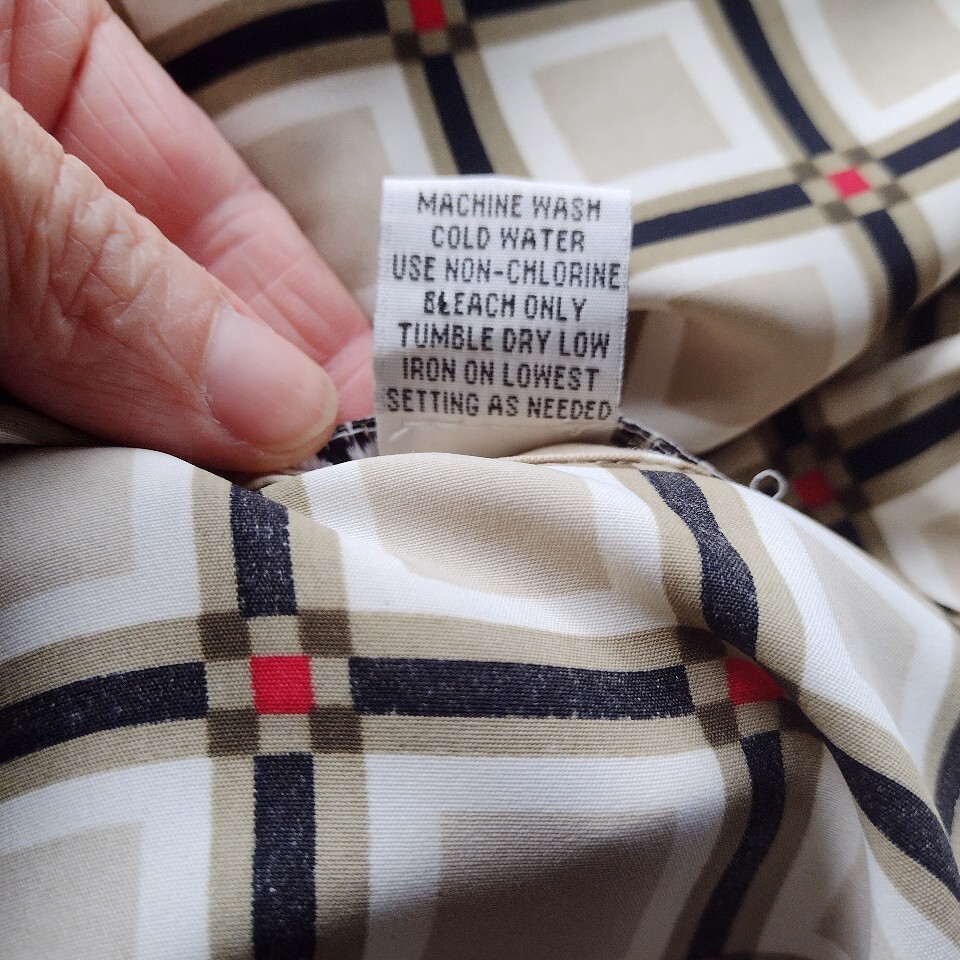 Notations Retro Top Button Front Beige Black Geom… - image 7