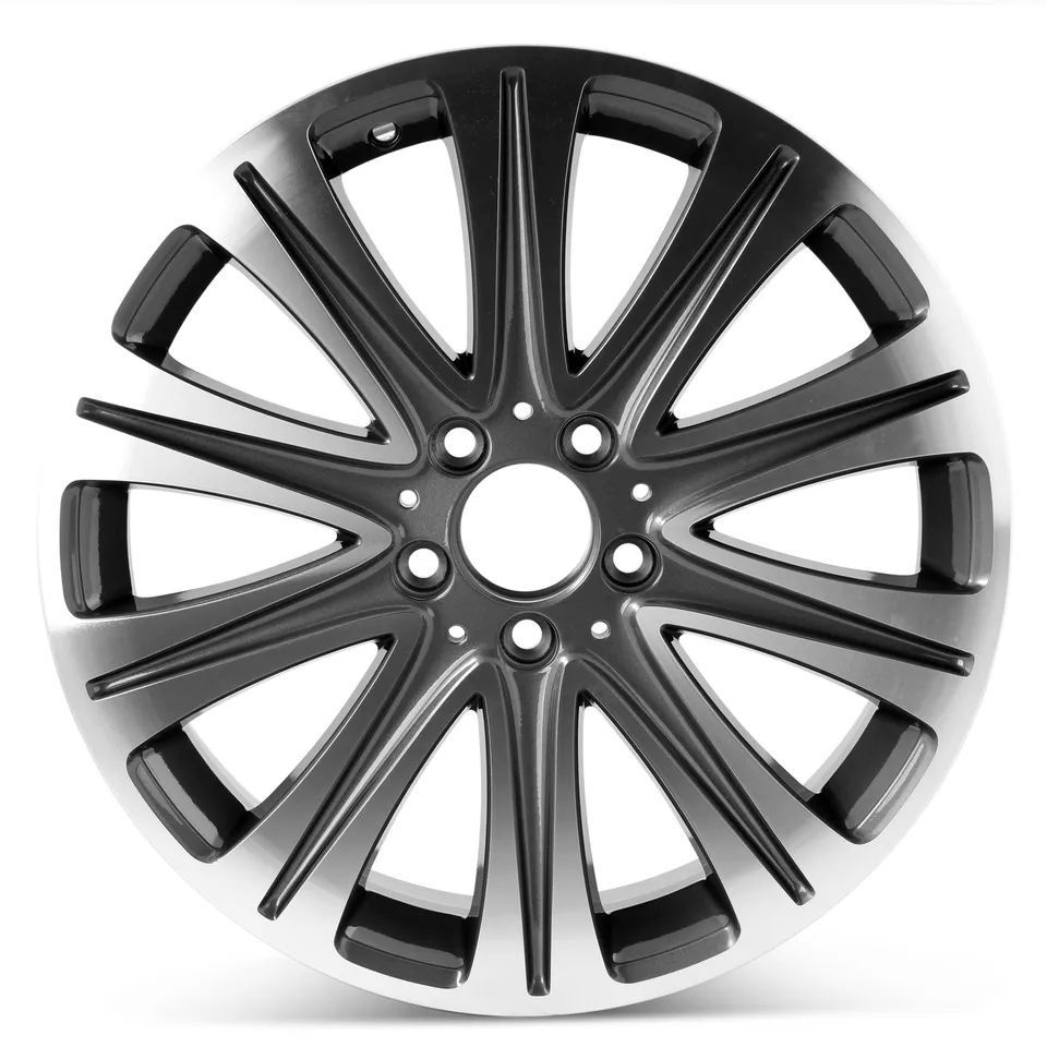 New 18" x 7.5" Replacement Wheel for Mercedes CLA250 2017 2018 2019 Machined ... - Image 2 of 4