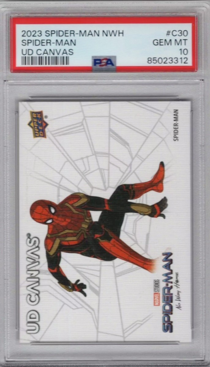 2023 Upper Deck Marvel Spider-Man No Way Home Canvas #C30 PSA 10