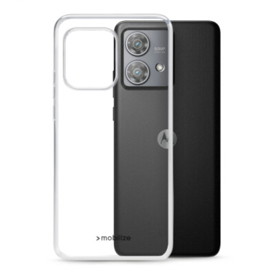 TPU Hülle Motorola Edge 40 Neo Transparent Tasche Clear Case Schutz Cover