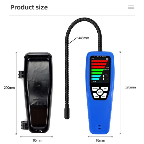 LD-200 Handheld Infrared Leak Detector Air Conditioning Refrigeration Detector - Picture 5 of 6