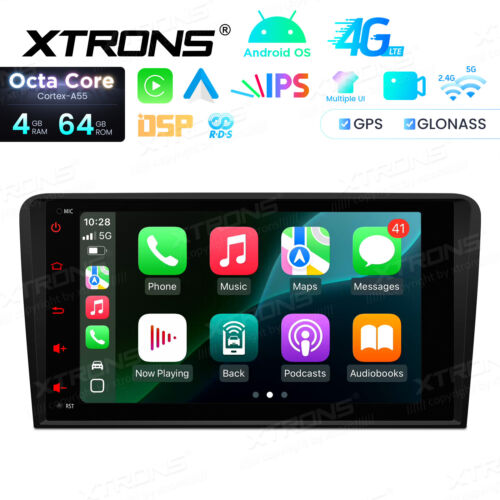XTRONS 8" IPS Octa Core Android 14 Autoradio GPS Navi WiFi 64G 4G für AUDI A3 S3 - Bild 10 von 18