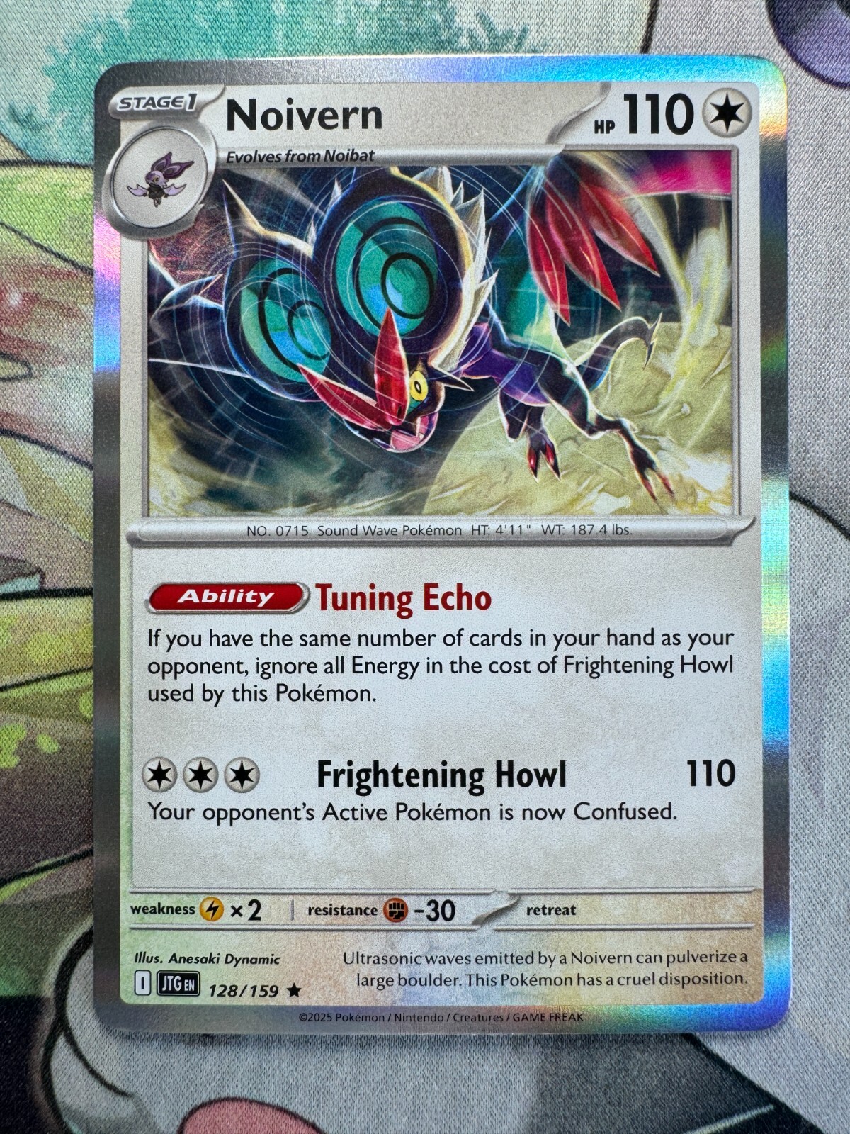Noivern Holo English Pokemon TCG BKCE70