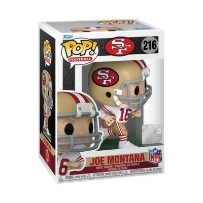 Funko POP! NFL: JOE MONTANA NFL Legends Football Vinyl Figure #216