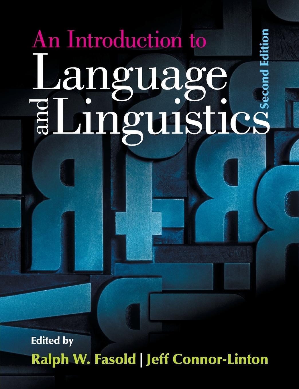 Thumbnail - An Introduction To Language And Linguistics Ralph W. Fasold