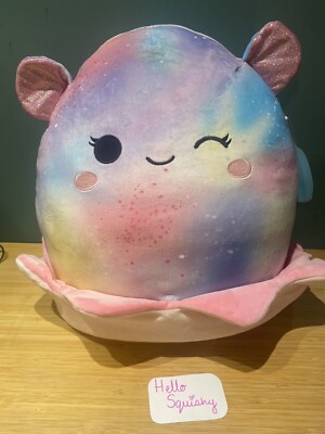 Squishmallow 16 Zoll Faye der Dumbo Oktopus von Kellytoy Brandneu mit Etikett SELTEN