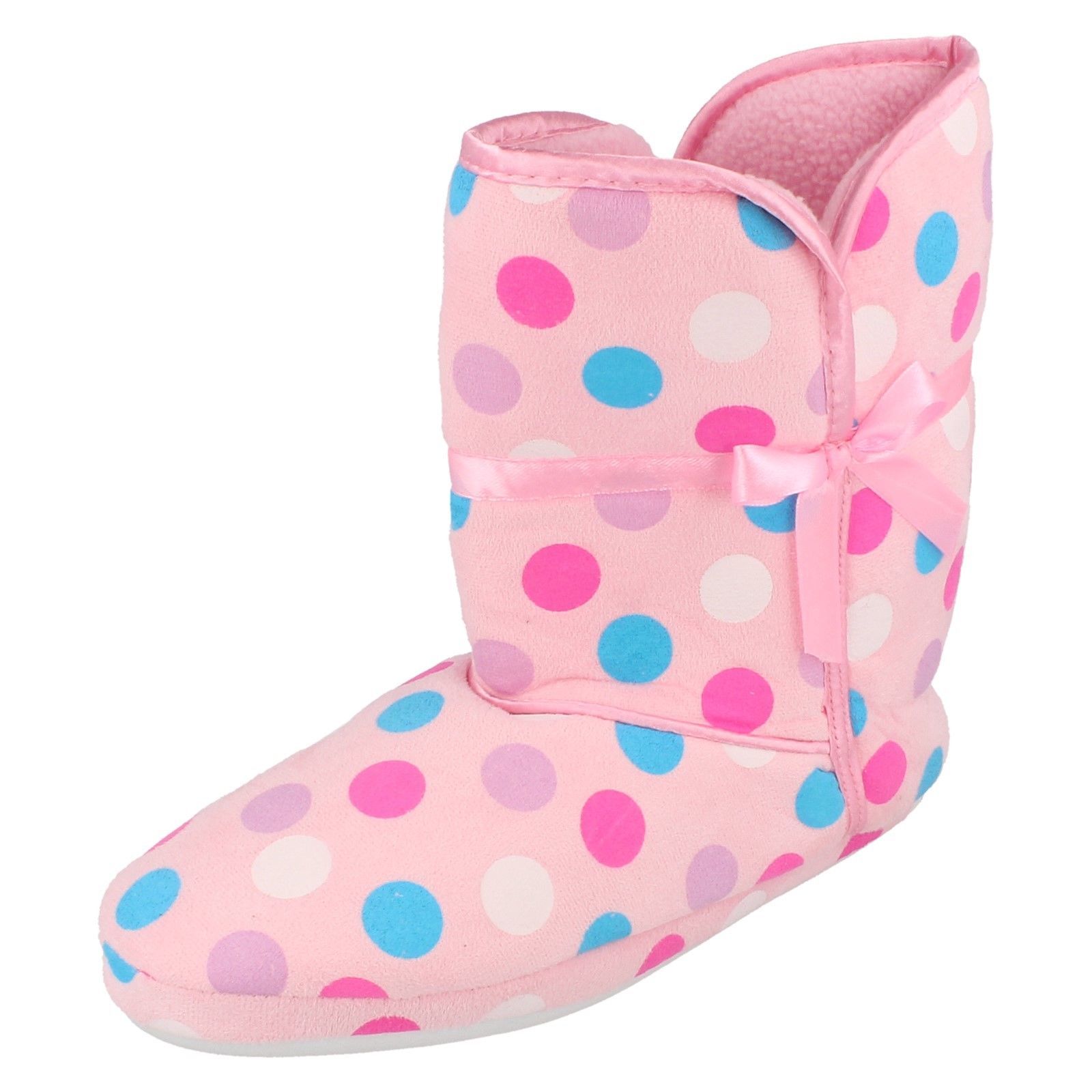Ladies X2019 textile pink/multi spotted 