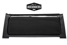 Black Diamond Soft Top Rear Back Window For 2018-2025 Jeep Wrangler Unlimited Jl