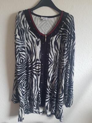 (F12) in-Print  QVC  Longshirt  Jacke  Gr. XL NEU