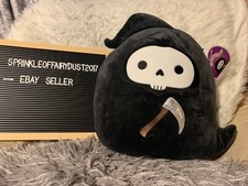 Squishmallow Otto The Grim Reaper 12" Plush Kelly Toy | RARE Brand New with Tag
