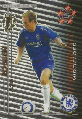 ARJEN ROBBEN SHOOT OUT 2005/06 FOIL CARD BY MAGIC BOX INT
