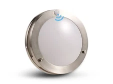 CLOUDY BAY Indoor Outdoor Motion Sensor Flush Mount Porch Ceiling Light,10 in...