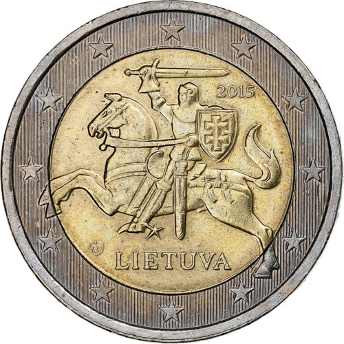 [#1163156] Lithuania, 2 Euro, 2015, VZ, Bi-Metallic - Bild 1 von 2