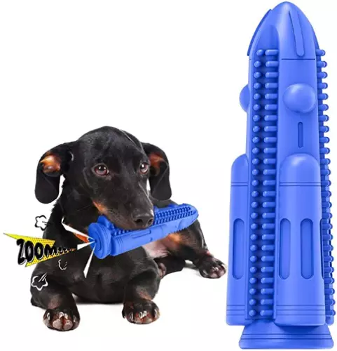 Dog clearance chew toothbrush