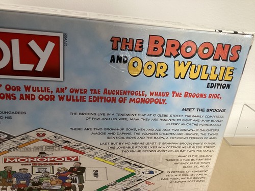 Monopoly The Broons and Oor Wullie Limited Edition Board Game New Sealed Comic - Picture 3 of 8