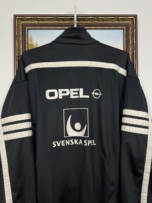 Vintage 90's Adidas Sweden Football Jacket Soccer Track Top