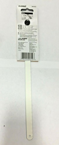 DeWalt DWHT20550 10 in. Bi-Metal Hacksaw Blades 32 TPI 2 pk - Picture 2 of 2