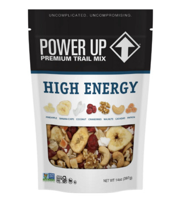Power Up High Energy Trail Mix 14oz, Gluten-Free, Vegan, Non-GMO