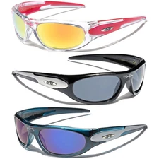 3-PACK DEAL Children Age 2-8 Toddlers Kids Glasses Sport Boys Bulk Sunglasses