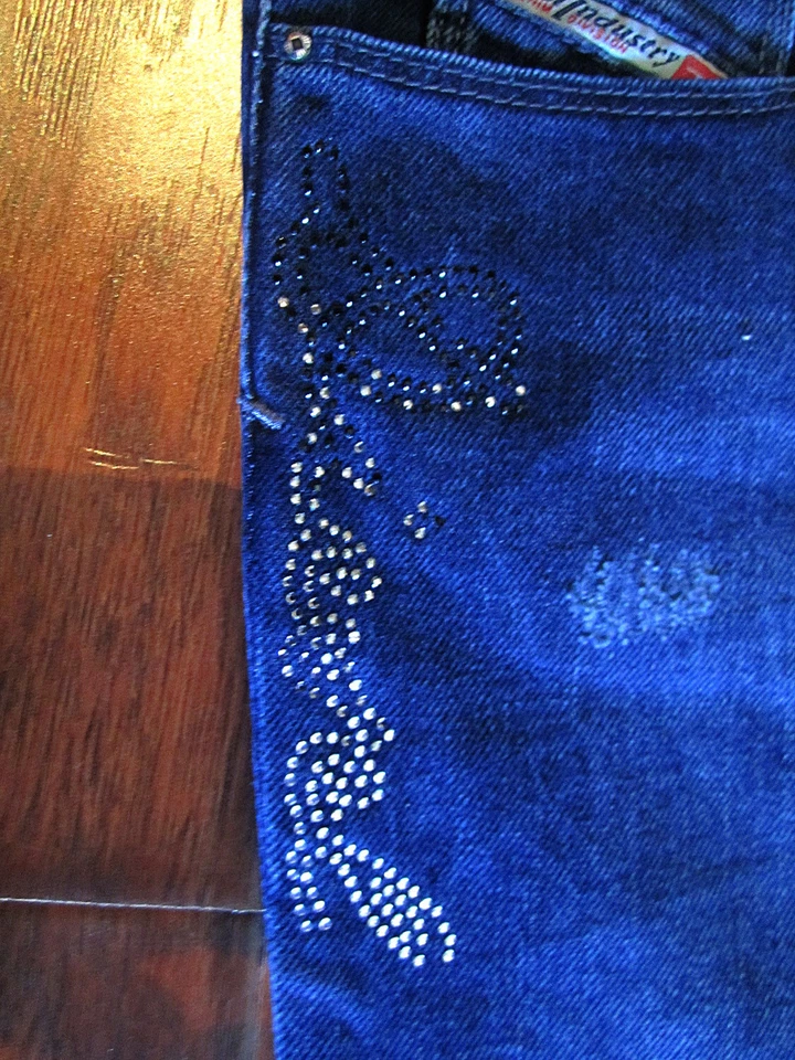 GIRL’S DIESEL KID NEVY J SP11 – SIZE 16 – WASH KXAEC – DENIM – NWT! Foto 3 de 4