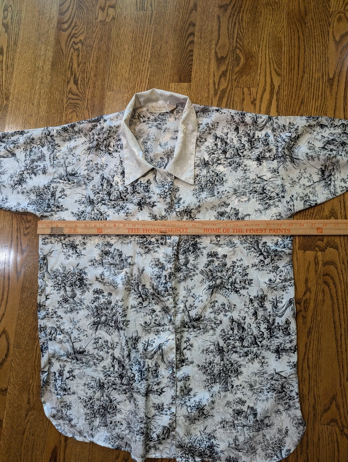 UNDERCOVER Abito da letto vintage Victoria's Secret G Label medio grande raso strappo