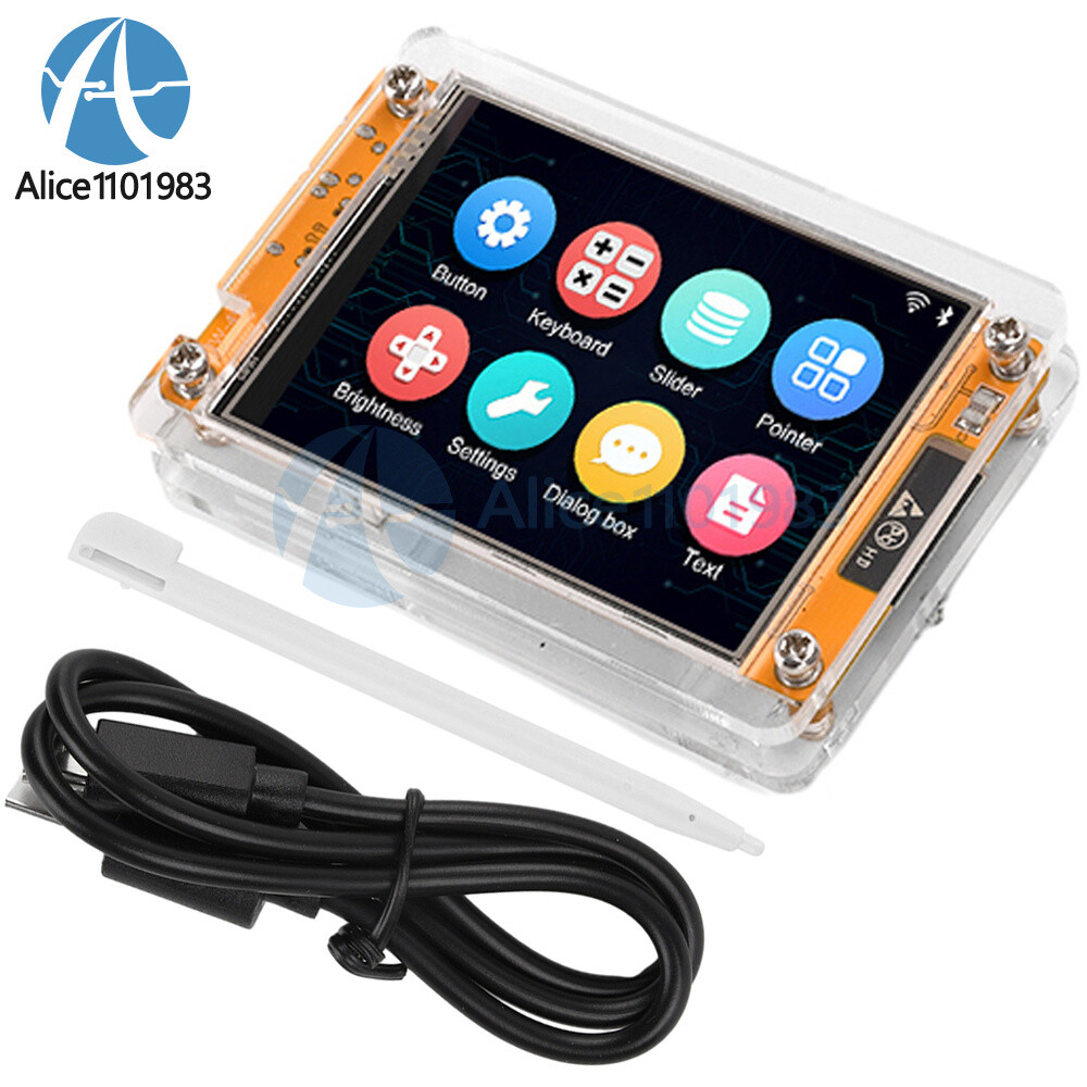 ESP32 Entwicklungsboard Mit 2,8 Zoll TFT LCD Touchscreen – WiFi & Bluetooth Integriert