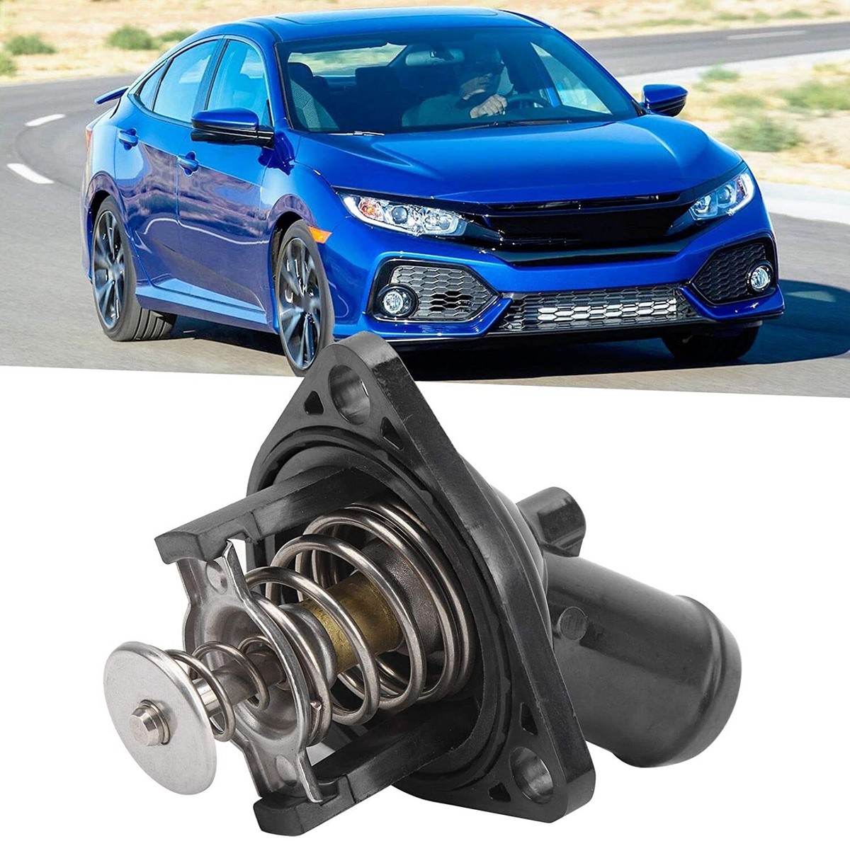 Honda Thermostat Assembly | OEM Replacement 19310-ZA0-701 | Engine Cooling System Part
