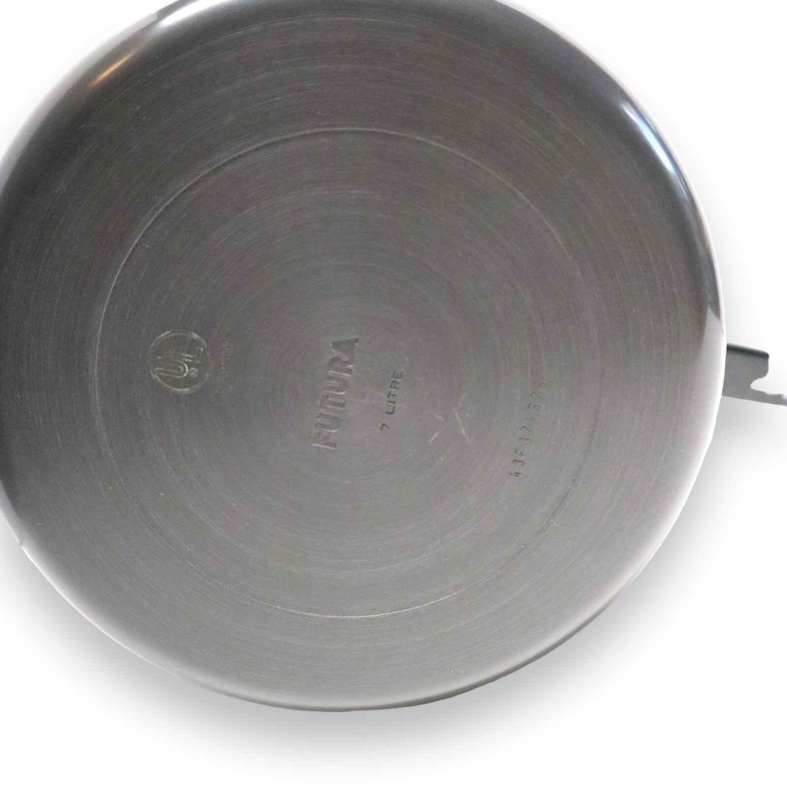 USED Hawkins Futura HEAVY Base Satilon Finish Pressure Cooker 7 Liter