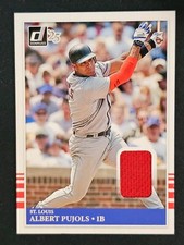 2025 Donruss Baseball Albert Pujols Retro 1985 Materials Cardinals #MAT-AP