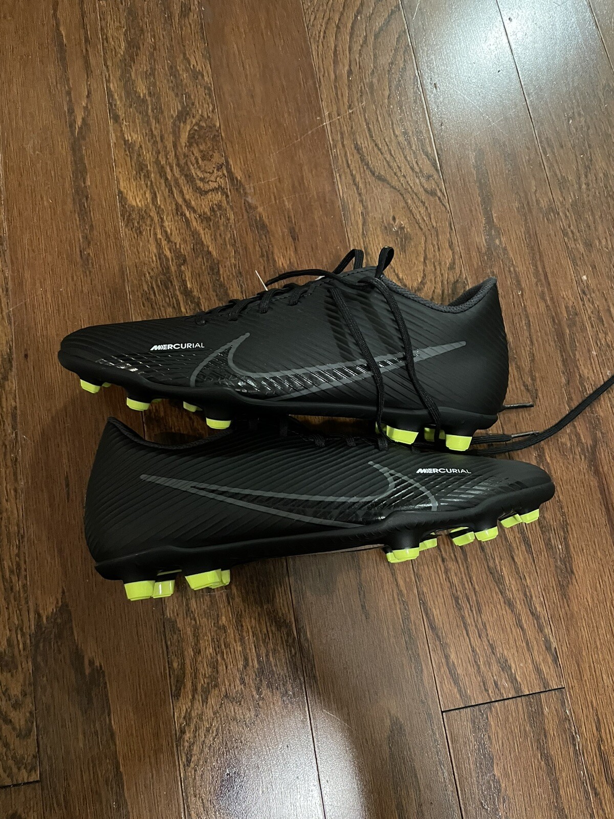 Nike Mercurial Vapor 15 Club Firm Ground Black Football Boots Mens DJ5963-001