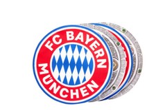 Original FCB FC Bayern München Sitzkissen Rekordmeister 4er-Set (Art.-Nr. 30403)
