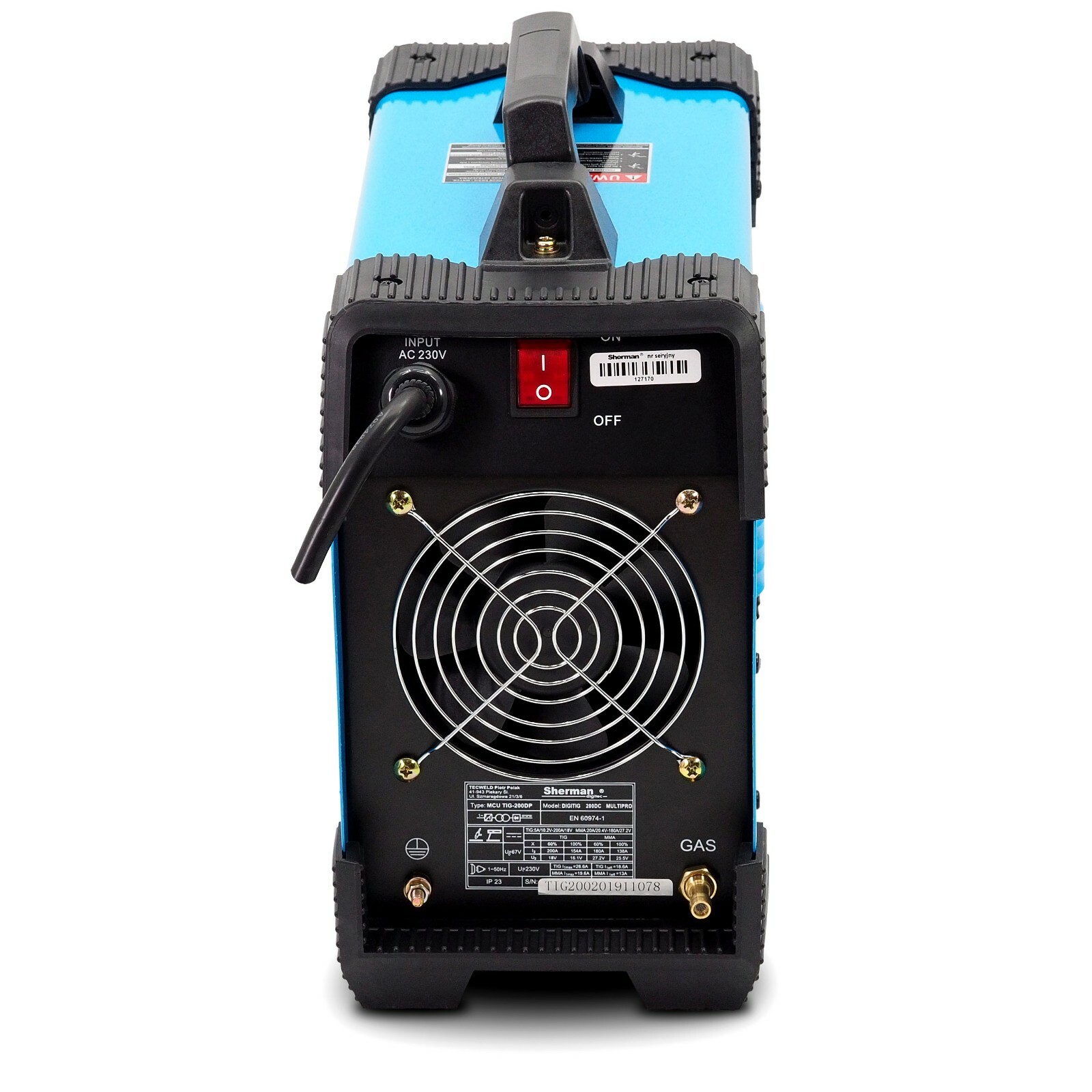 Sherman™ TIG Welder DC Pulse 200AMP Welding inverter machine MMA ARC HF MULTIPRO eBay